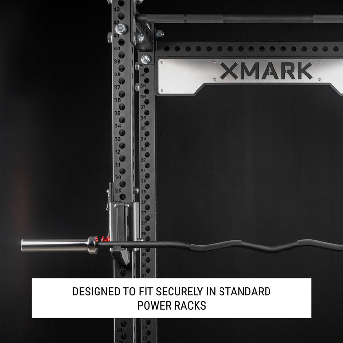 Convict 6ft Rackable Curl Bar XMARK