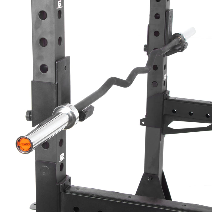 Convict 6ft Rackable Curl Bar XMARK