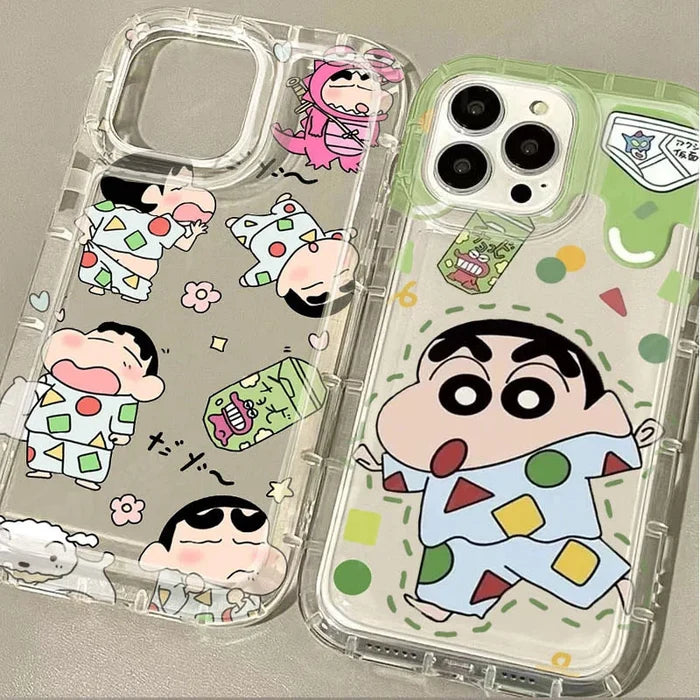 Crayon ShinChan Clear Phone Case PhoneShells