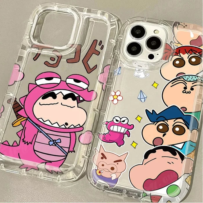 Crayon ShinChan Clear Phone Case PhoneShells