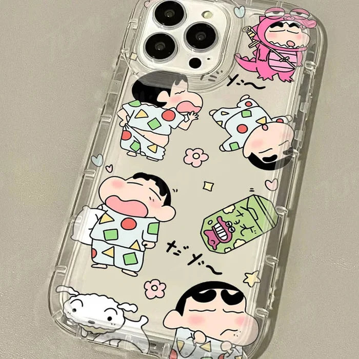Crayon ShinChan Clear Phone Case PhoneShells
