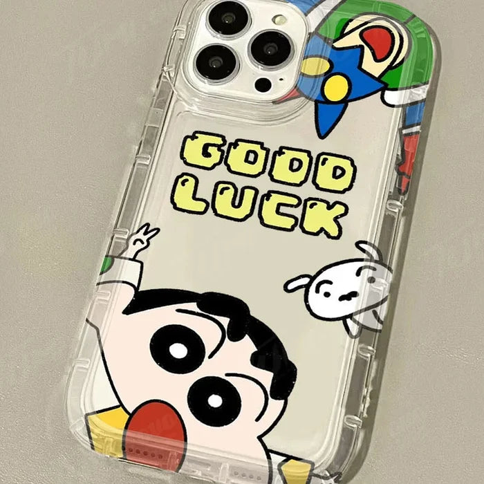 Crayon ShinChan Clear Phone Case PhoneShells