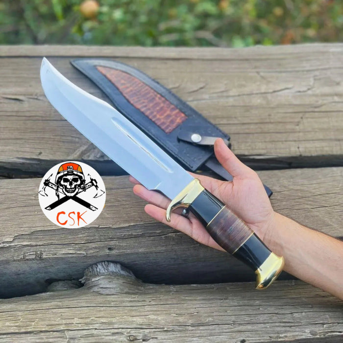 Crocodile Dundee Bowie Knife by cskforged cskforged