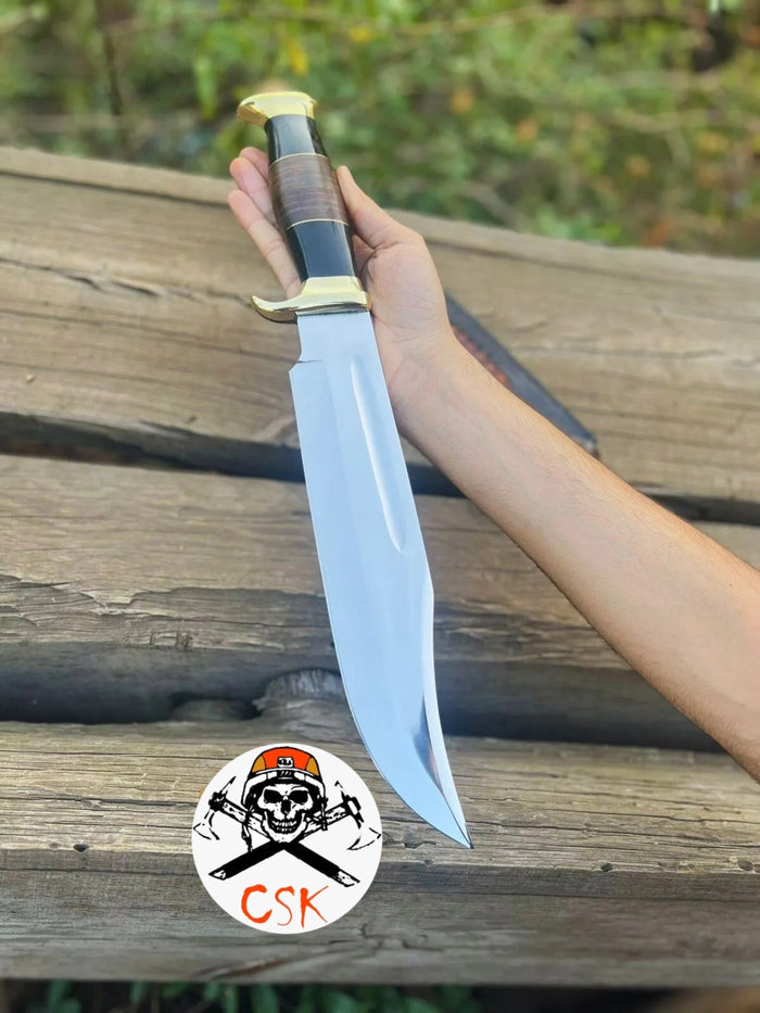 Crocodile Dundee Bowie Knife by cskforged cskforged