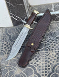 Crocodile Dundee Outback Inspired Knife-Premium Damascus Blade cskforged