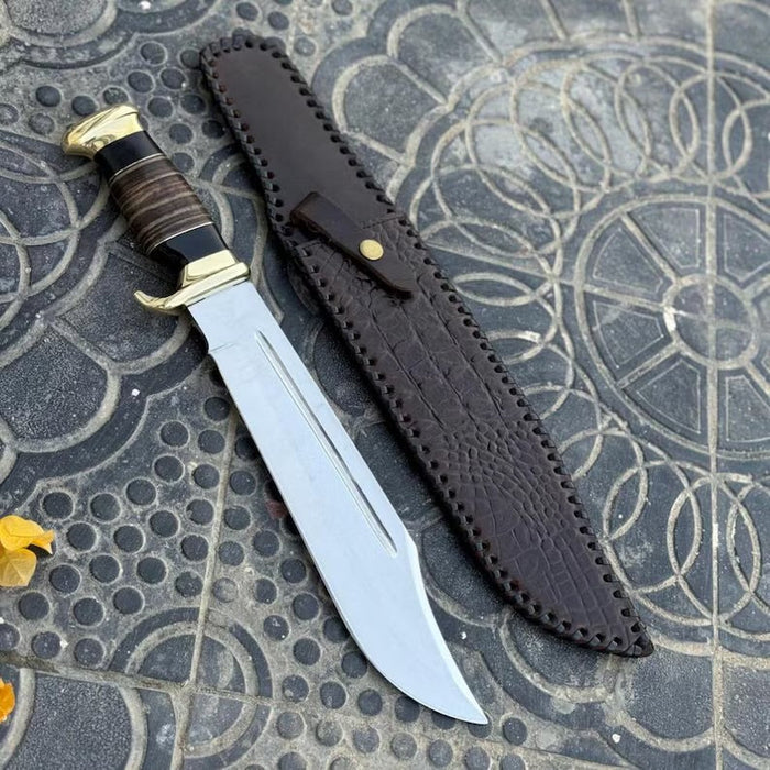 Crocodile Dundee Outback Inspired Knife-Premium Polished Blade cskforged