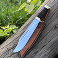 Crocodile Dundee Outback Inspired Knife-Premium Polished Blade cskforged