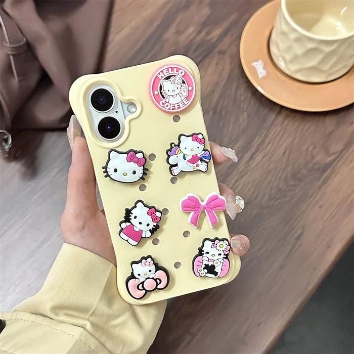 Crocs Funny Cartoon Girl Lovely Phone Case PhoneShells