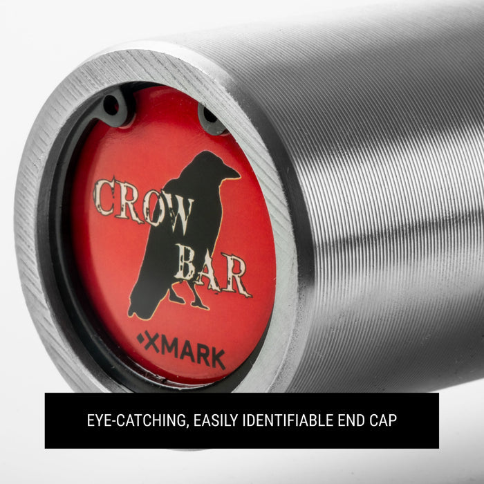 Crowbar EZ Curl Barbell, Fits Olympic Plates XMARK