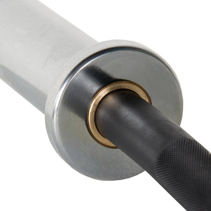 Crowbar EZ Curl Barbell, Fits Olympic Plates XMARK