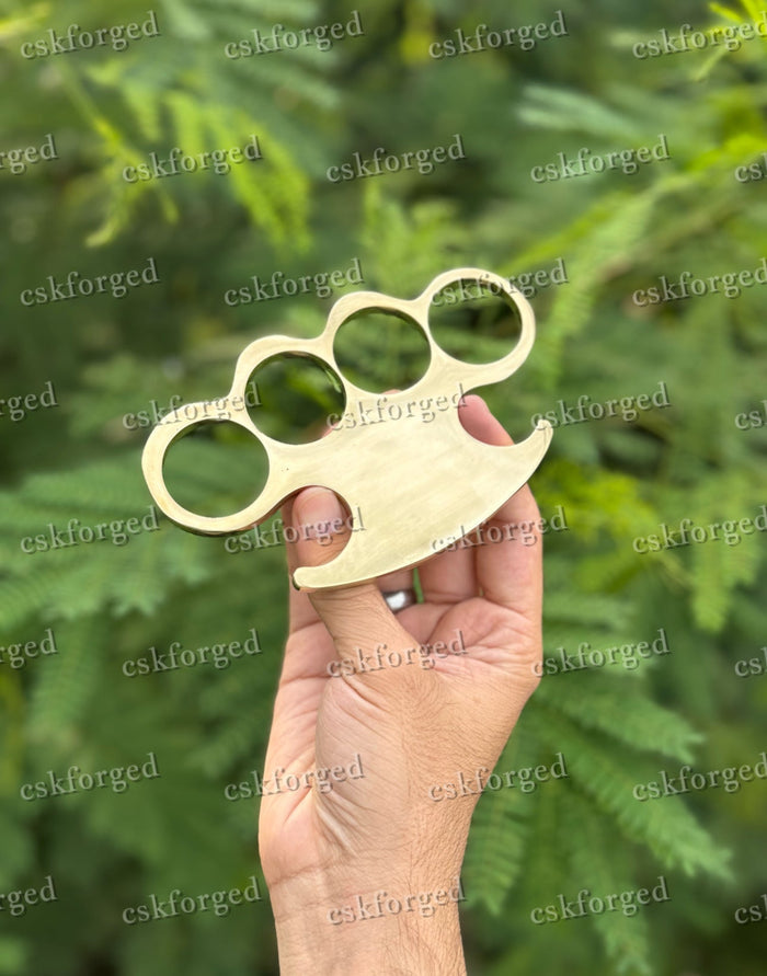 Custom Brass Knuckles - Hand-Crafted for Power and Durability cskforged