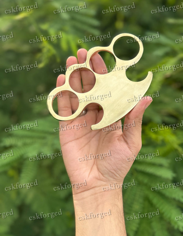 Custom Brass Knuckles - Hand-Crafted for Power and Durability cskforged
