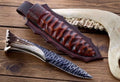 Custom Forged 1095 High Carbon Steel Hunting Knife cskforged