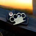 Custom Hand Engraved Brass knuckle cskforged