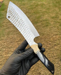 Custom Hand Forged D2 steel Cleaver Knife cskforged