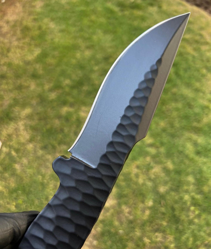 custom hand forged d2 steel hunting knife cskforged
