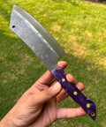 Custom Hand Forged High Carbon steel Cleaver Knife cskforged