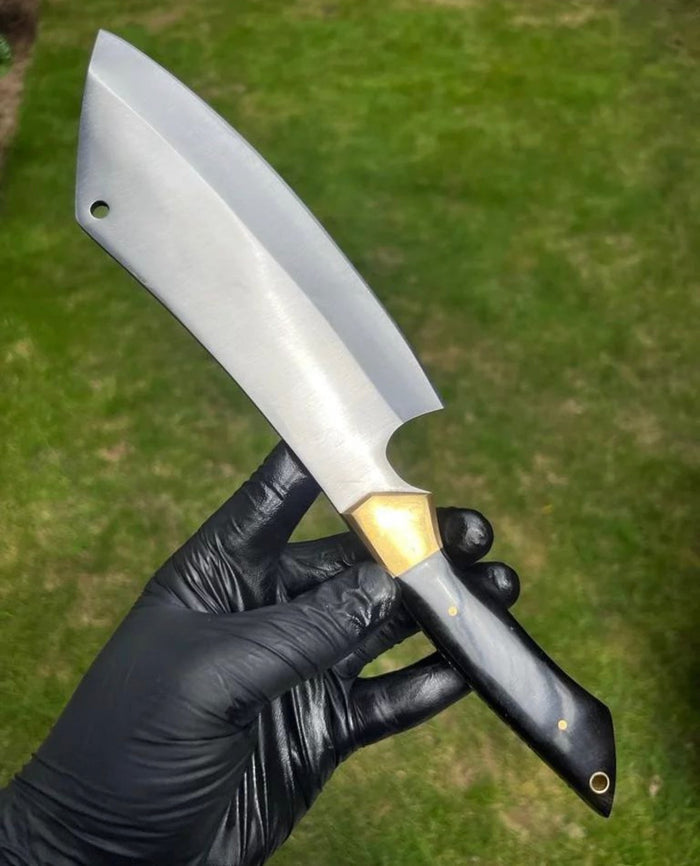 Custom Handmade D2 steel Cleaver Knife cskforged