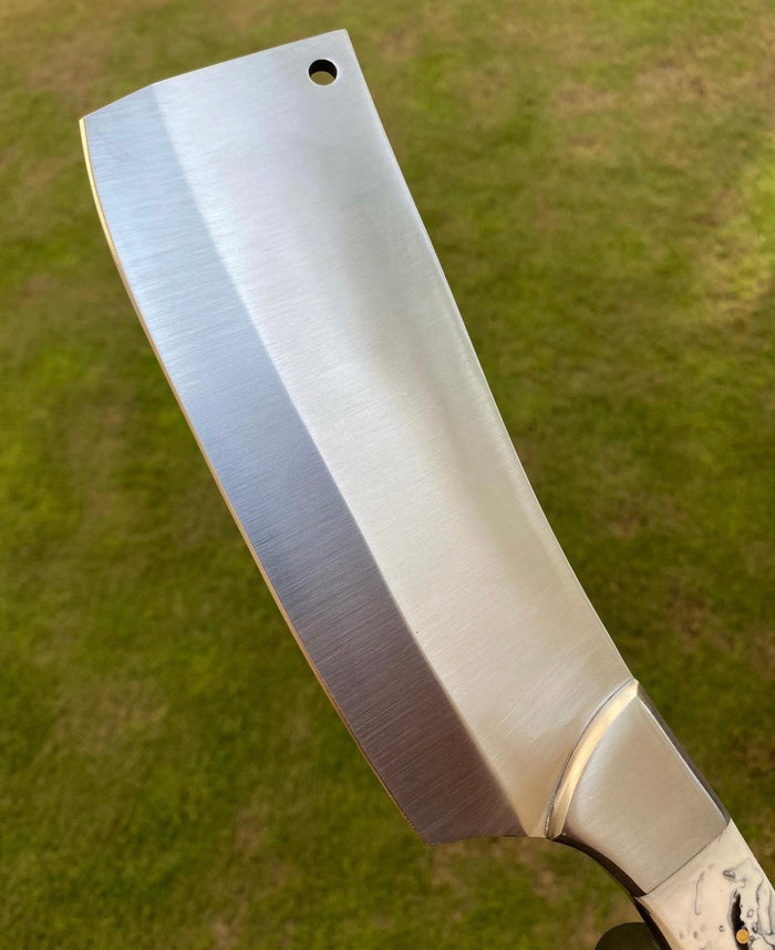 Custom Handmade D2 steel Cleaver/Chopper knife cskforged