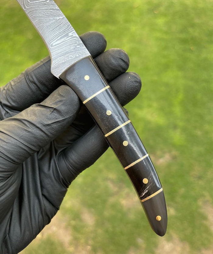 Custom Handmade Flexible Damascus Steel Fillet knife cskforged