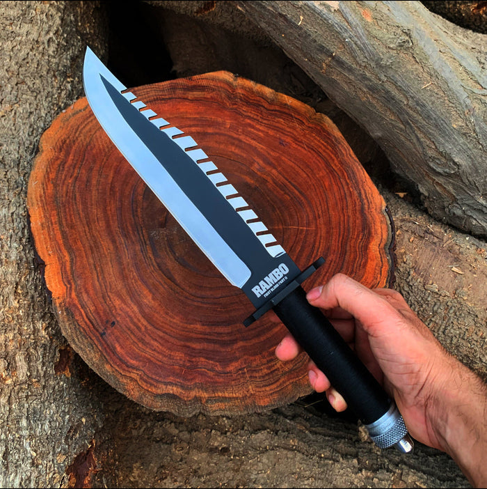 Custom Handmade Rambo Knife | Rambo First Blood Part 2 Replica Knife | Movie Knife cskforged