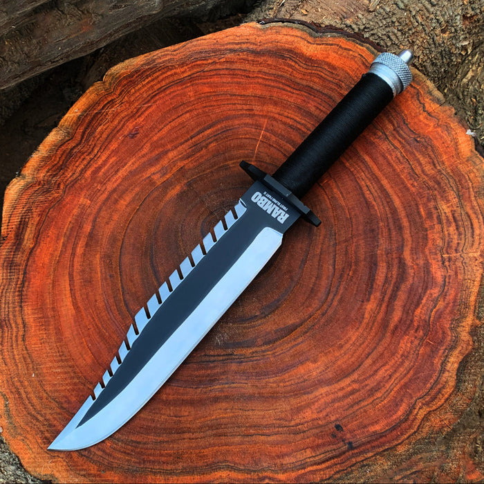 Custom Handmade Rambo Knife | Rambo First Blood Part 2 Replica Knife | Movie Knife cskforged