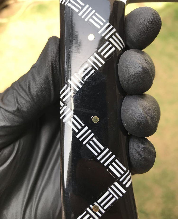 Custom Made D2 steel Chopped Cleaver cskforged