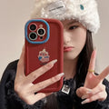 Cute Cartoon Bear Lanyard Phone Case For iPhone PhoneShells
