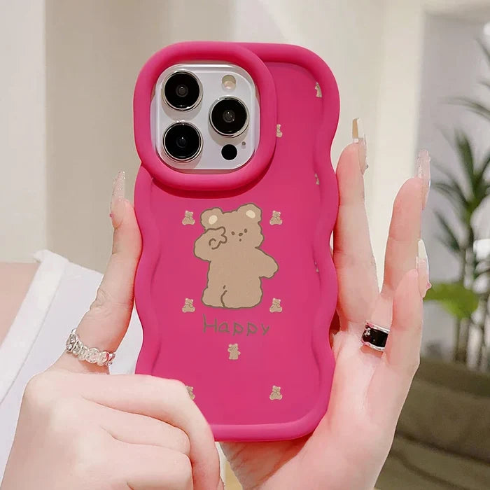 Cute Cartoon Bear Phone Case PhoneShells