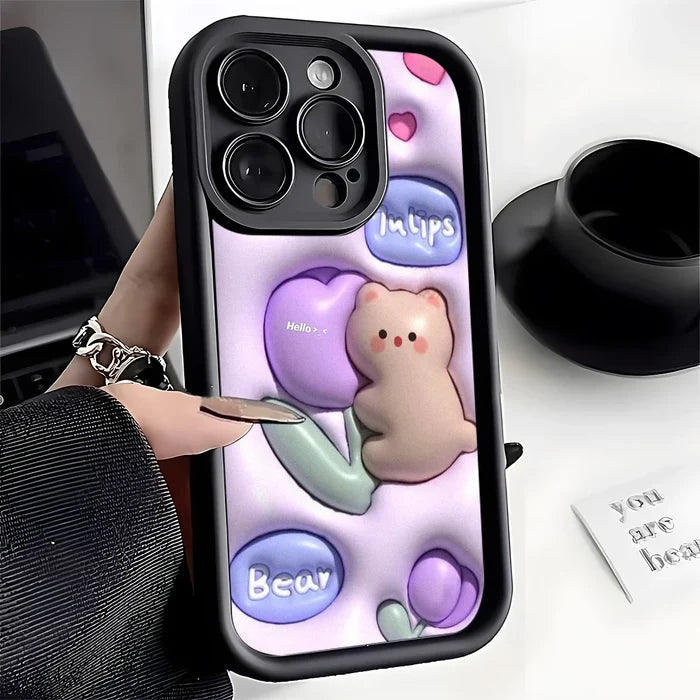 Cute Cartoon Duck Phone Case PhoneShells