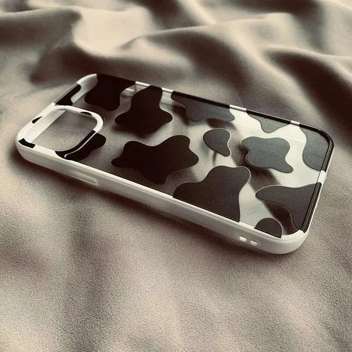 Cute Cow Print Silicone Phone Case PhoneShells