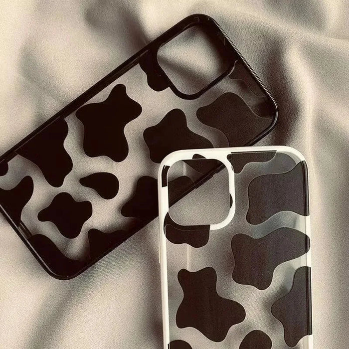 Cute Cow Print Silicone Phone Case PhoneShells