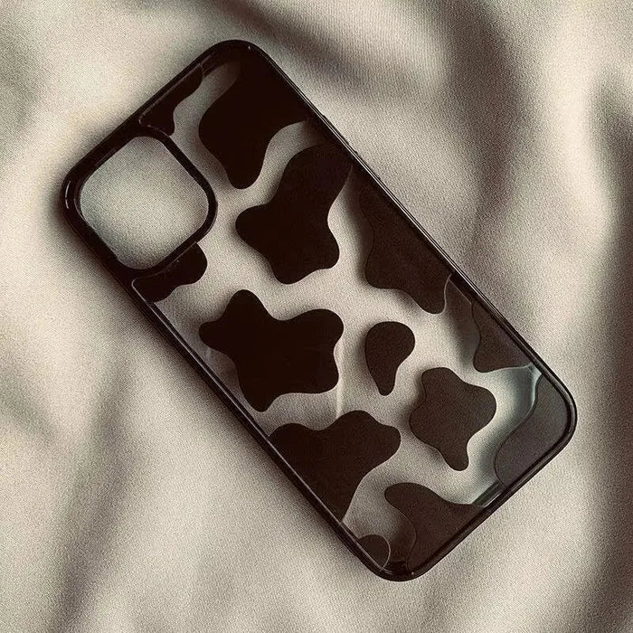 Cute Cow Print Silicone Phone Case PhoneShells
