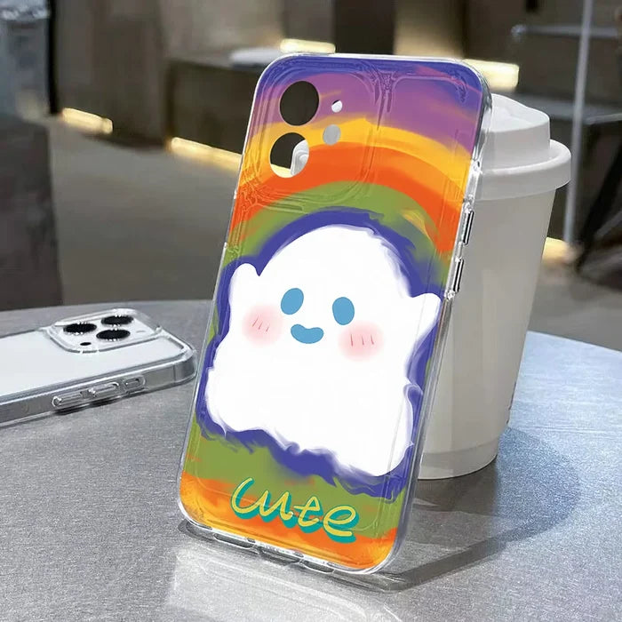 Cute Ghost Phone Case For iPhone PhoneShells