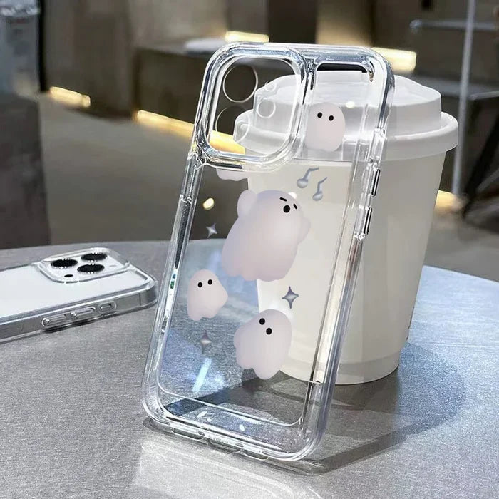 Cute Ghost Phone Case For iPhone PhoneShells