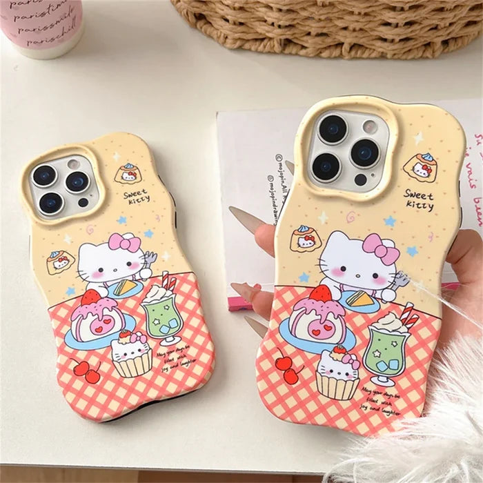 Cute Hello Kitty Pattern Soft Phone Case PhoneShells