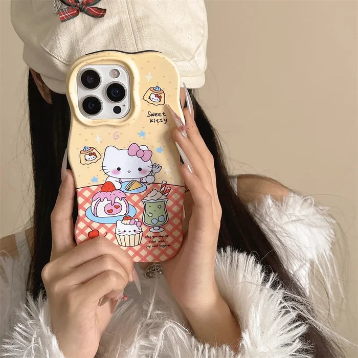 Cute Hello Kitty Pattern Soft Phone Case PhoneShells