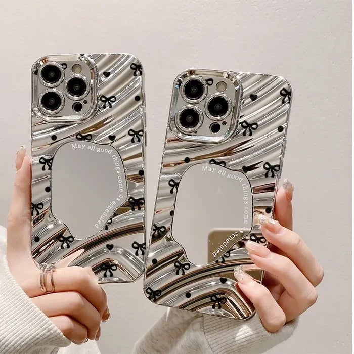 Cute Love Heart Bow Phone Case PhoneShells