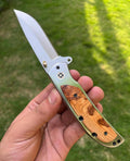 D2 steel Blade EDC Folding Pocket Knife cskforged