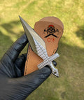 D2 Steel integral edc Locket/Neck knife cskforged