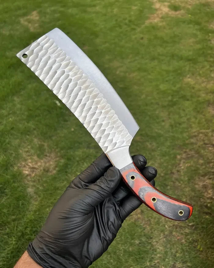 D2 Tool Steel Meat Cleaver/Chopper Knife cskforged