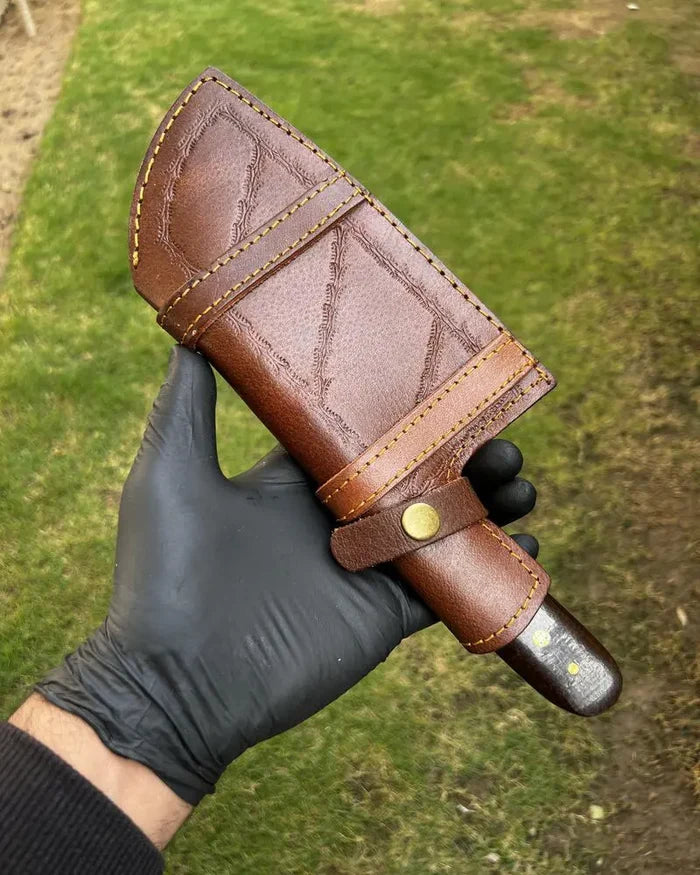 Damascus Cleaver Chopper knife/ Meat knife cskforged