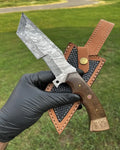 Damascus Hunting Buffalo knife cskforged