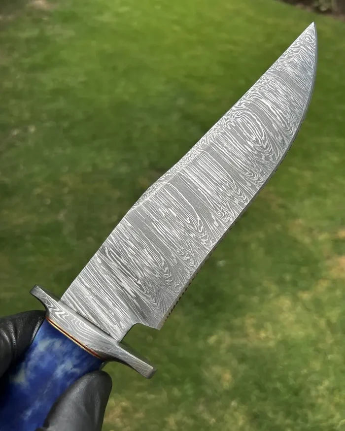 Damascus Hunting Knife cskforged