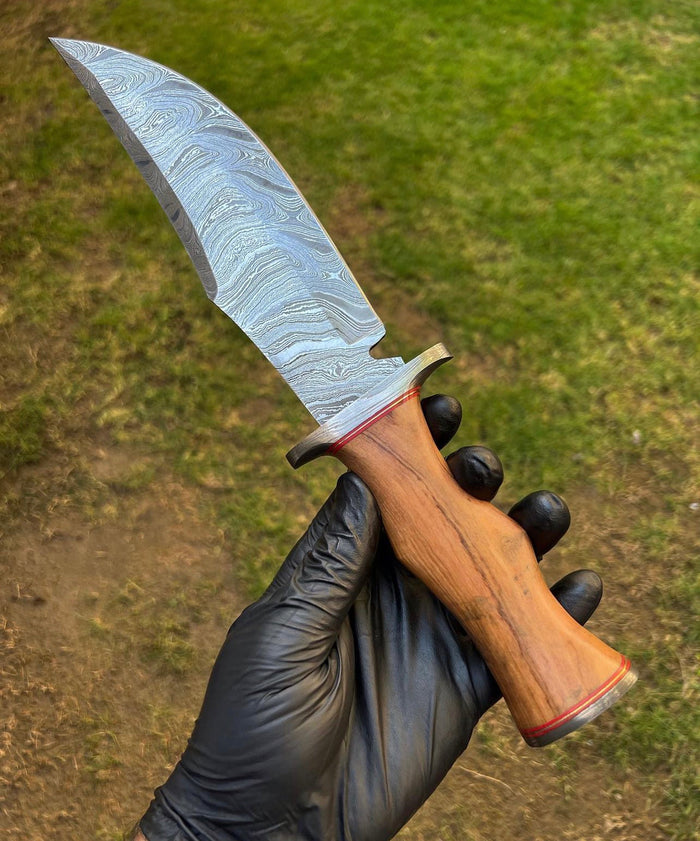 Damascus Steel Hunting Knife cskforged