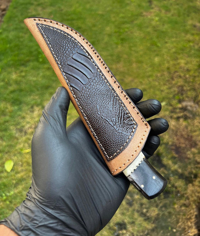 Damascus Steel Hunting Knife cskforged