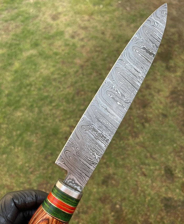 Damascus Steel Japanese Kitchen chef cskforged