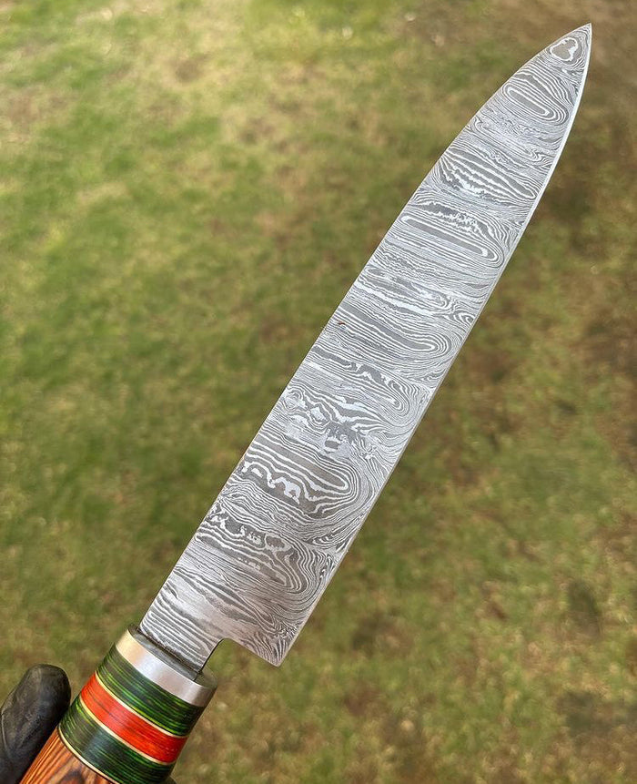Damascus Steel Japanese Kitchen chef cskforged