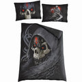DARK DEATH - Single Duvet Cover + UK And EU Pillow case Spiral USA