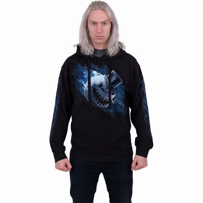 DEAD COLD - Hoody Black Spiral USA